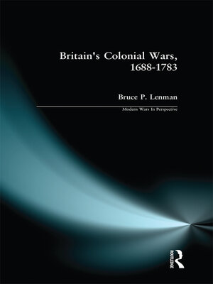 cover image of Britain's Colonial Wars, 1688-1783